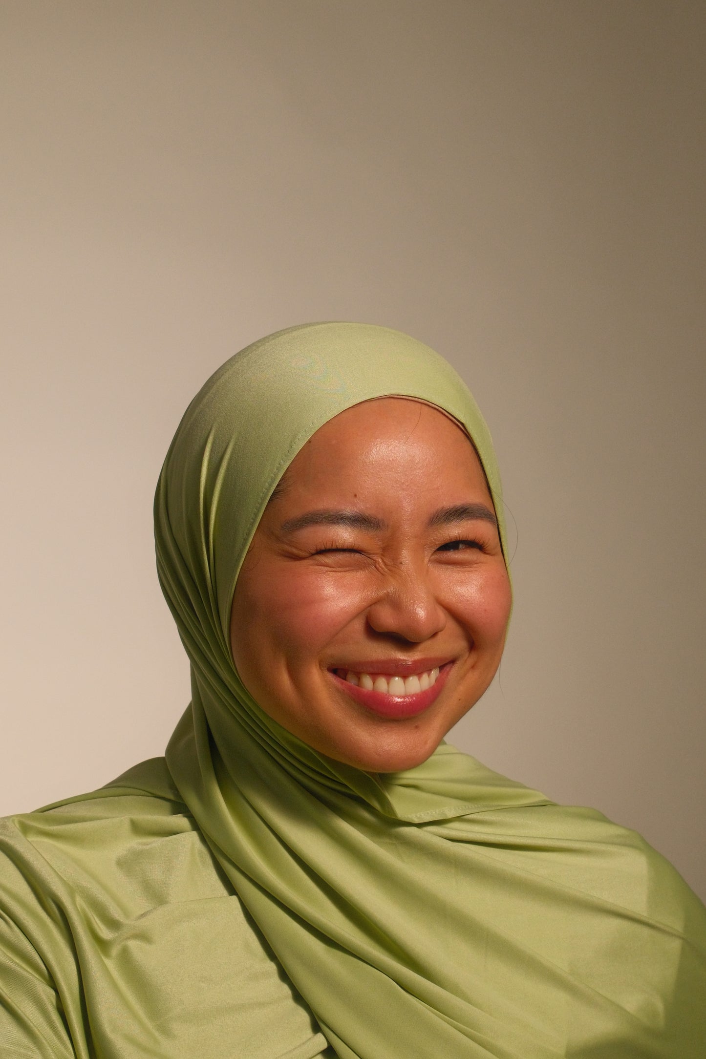 Liquid Jersey Hijab - Matcha
